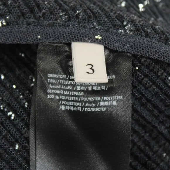 Dorothee Schumacher NWT Sparkling Moment Dress Size 3 (M) in Solid Gray Sequins